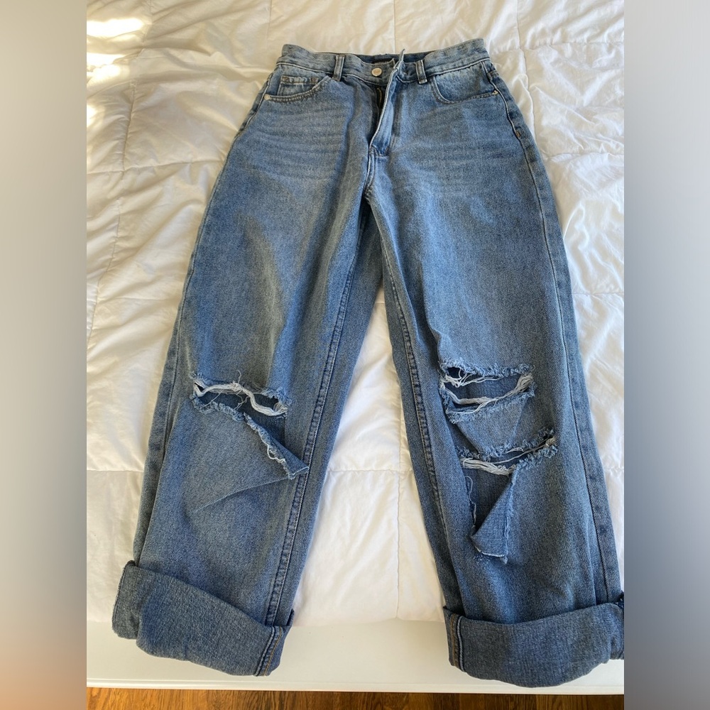 pretty little thing baggy jeans